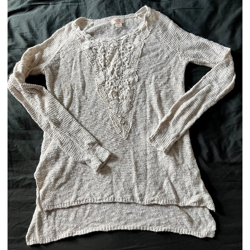 🎆Mossimo Lace Front Sweater